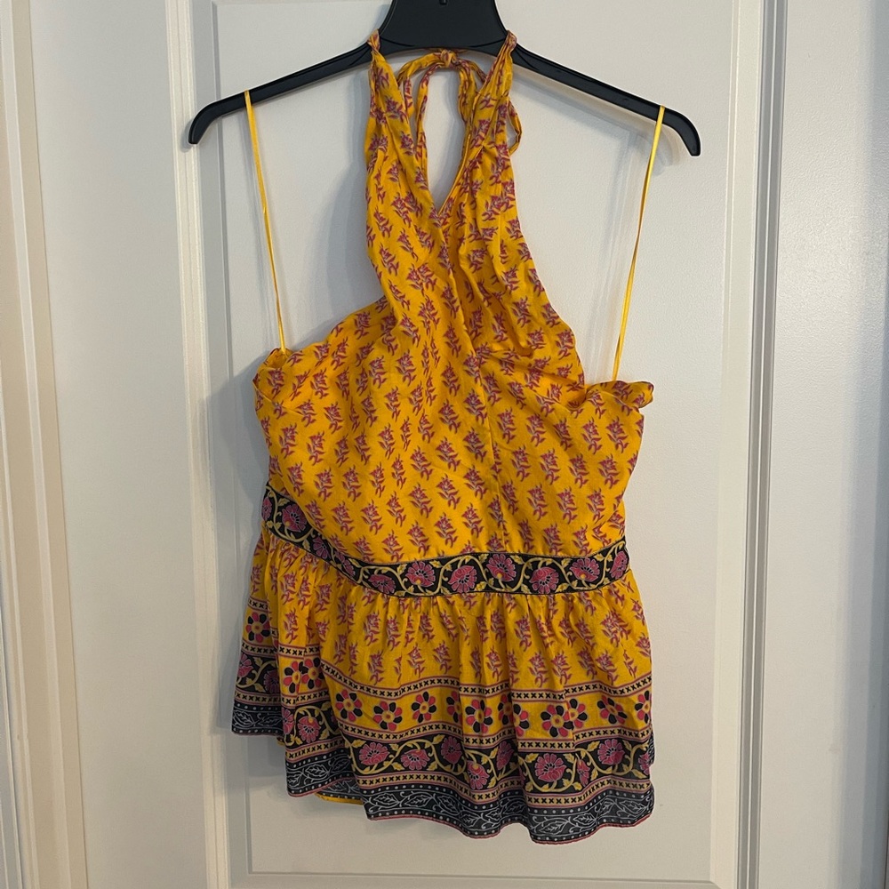 Halter top - beautiful colors!